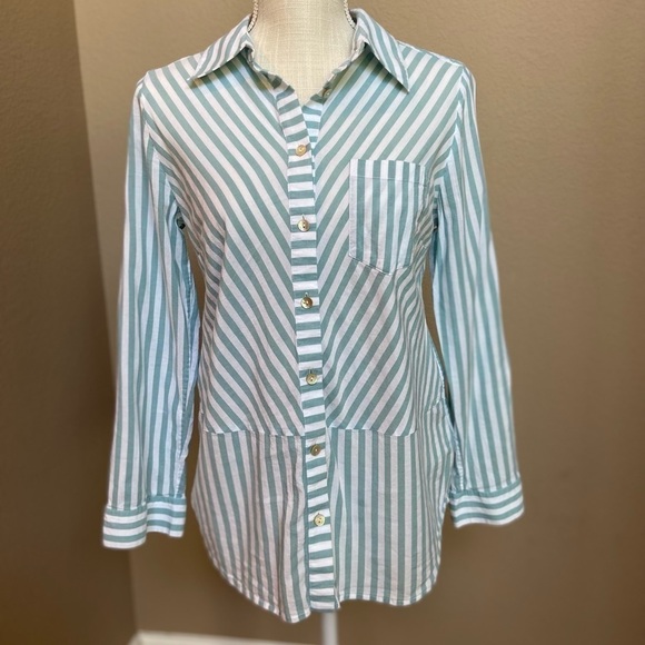 Soft Surroundings Ladies Button Up Blouse, PS - Picture 1 of 8